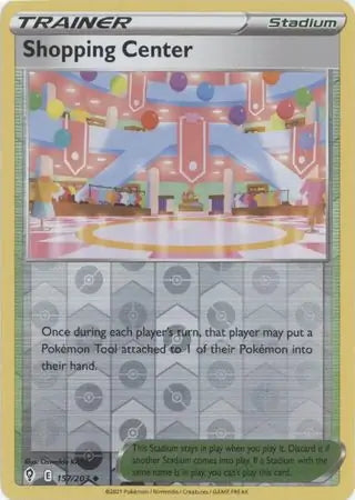 Evolving Skies Shopping Center #157/203 reverse holo